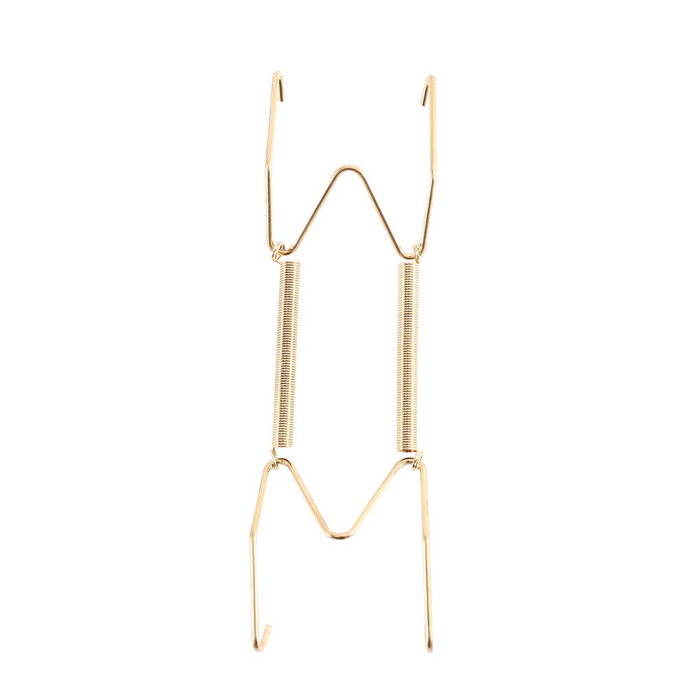 Wall Display Plates Hanger W Type Dish Spring Holder Invisible Hook Home Decor 6/7/8/10/12/14/16 Inch