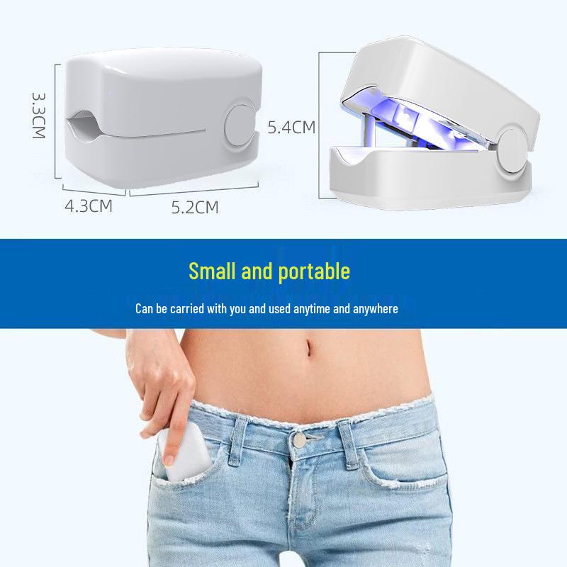Portable Mini Nail Phototherapy Lamp for Onychomycosis Treatment