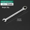 Ratchet Dual-Ended Wrench Set with Flower Opening for Labor-Saving Quick Fastening - Automatic Repair Tool