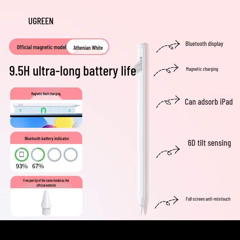 Ugreen Caneta Stylus Capacitiva Universal LP653