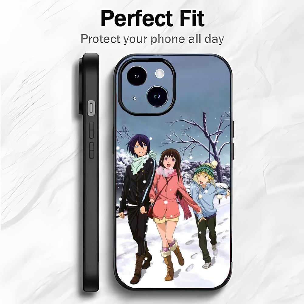 Cool Supernatural Japanese Anime N-Noragami Phone Case Phone Case Soft Packaging Lightweight For iPhone17 16 15 14 13ProMax iphone12promax