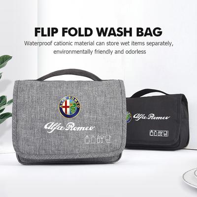 Tragbare Auto-Kulturbeutel Kosmetik-Organizer-Tasche Reise-Organizer-Tasche Für 159 Giulietta 156 147 Giulia Mito GT