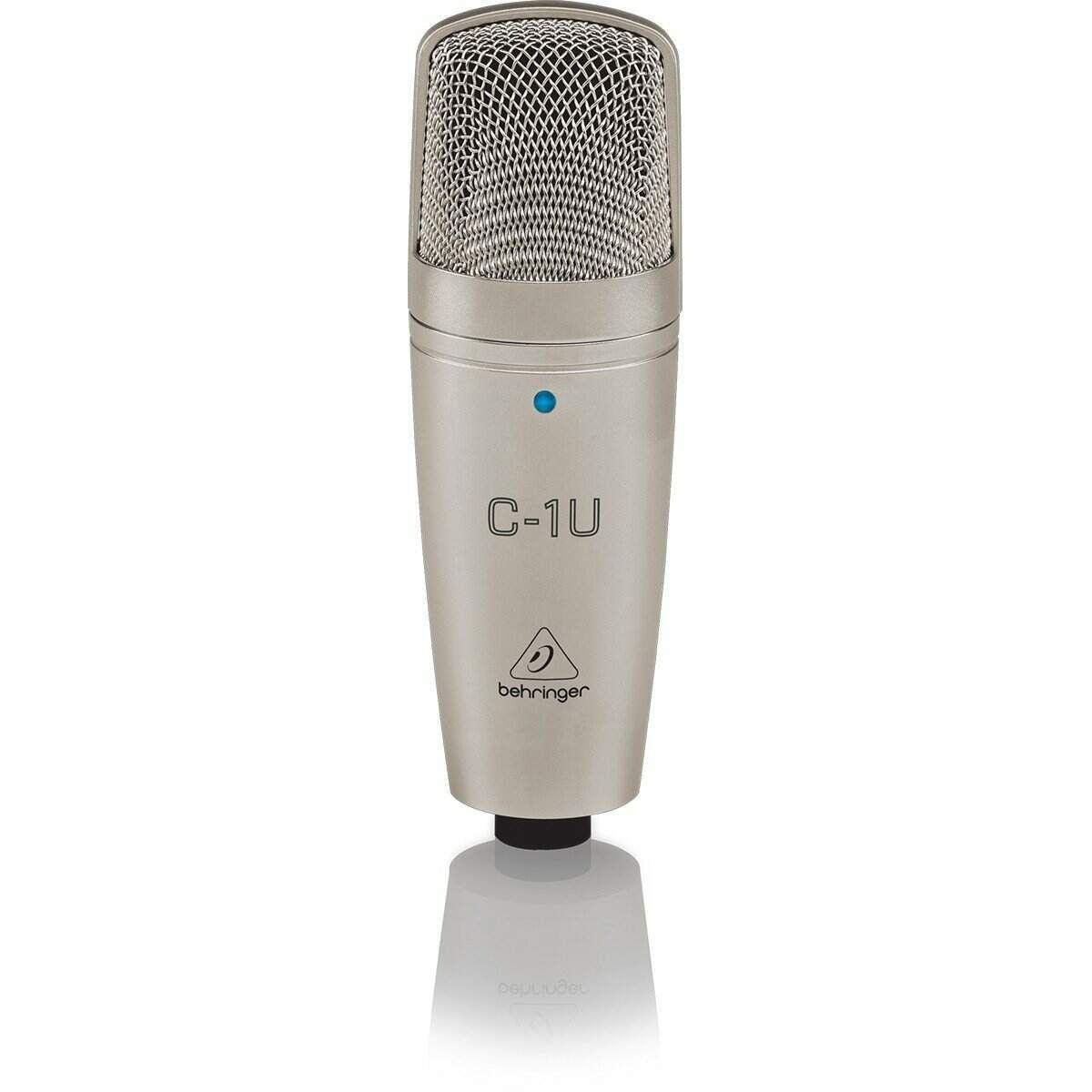 

Конденсаторный USB-микрофон Behringer вокальный с креплением на стойку C-1U