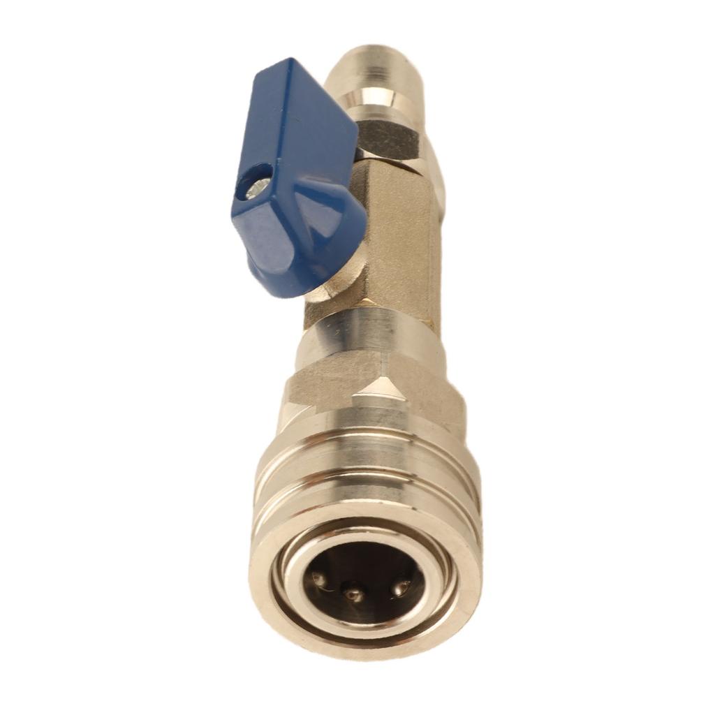 High Pressure Washer Ball Valve 4500PSI 3/8 Inch Stainless Steel Quick Connect Ball Valve For Power Washer Hose