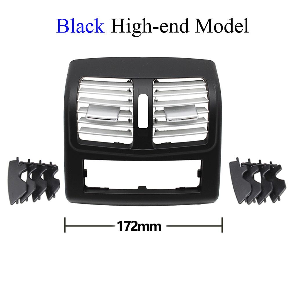 W212 Rear Air Conditioning Chrome Panel AC Vent Grille Outlet Cover For Mercedes Benz E Class E260 E300 E320 2012 2013 2014