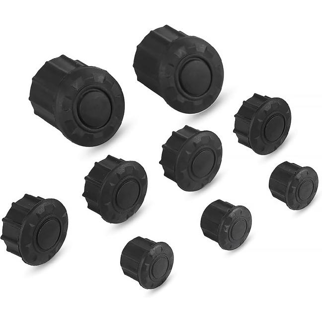 9PCS Frame Hole Cover Caps Plug Decor Compatible with R1250GS R 1250GS R 1250 GS R1250GS LC Adventure ADV R1250GSA 2019 20 Frame Cap Set