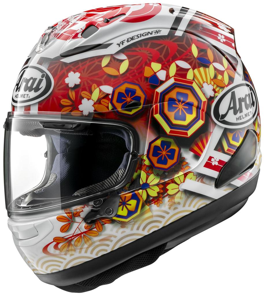 Arai NAKAGAMI GP3 Full Face Motorcycle 54cm RX-7X Helmet,