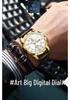 Binbang Ultra-thin Luminous Men's Quartz Watch - Automatic Movement, Waterproof with Calendar, Leather Strap, Business & Fashion Style.