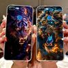 Clear For Honor 9 Lite Case Cute Cat Fashion Flowers Funny Painted Back Cover For Honor 9Lite Phone Case LLD-L21 LLD-L31 LLD-L11