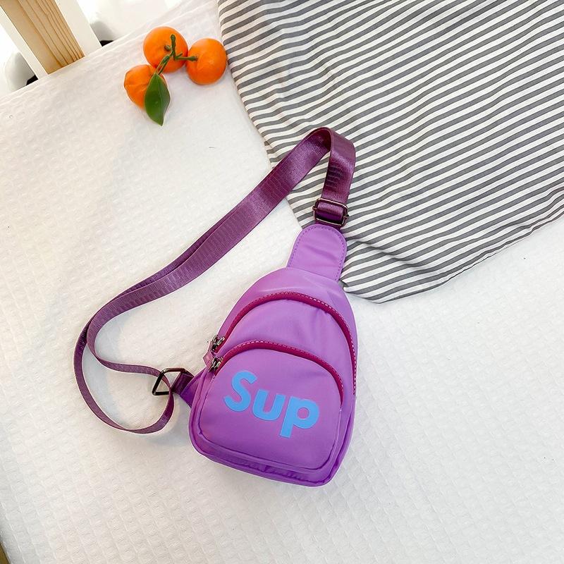 Crossbody Messenger Bag with Letter Pattern, Trendy Boy Backpack