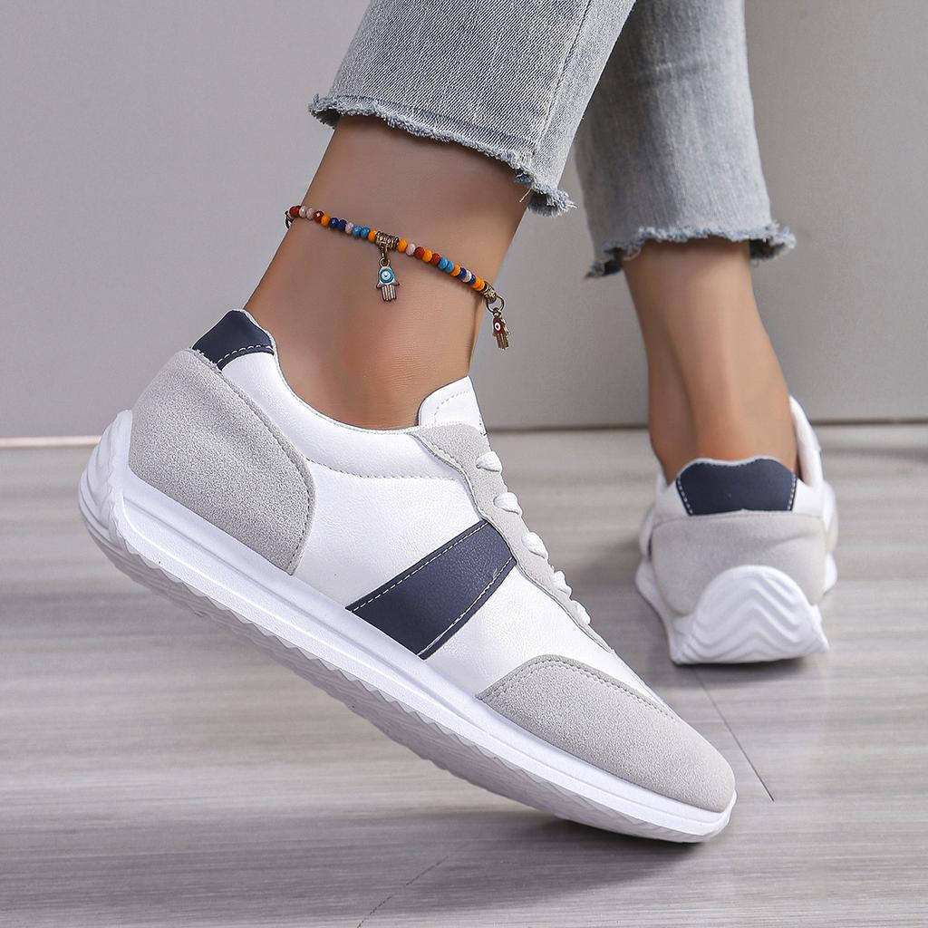 New White Casual Shoes Fashion All-match Running Shoe Breathable Cloth Surface Lightweight Sports Women's Shoes Zapatos De Mujer