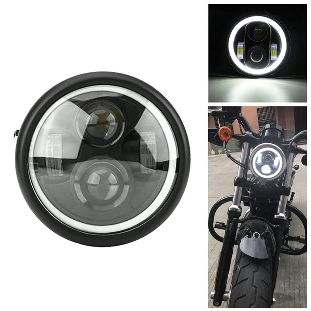 LED Light Bar 6.5 Inch 35W Round LED Light Work Light Driving Light Fog Lights Waterproof Motorbike Hi/Lo Lamp
