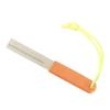 Fishing Hook Sharpening Stone Portable Grinding Tool Fine Medium Grit Fishing Hook Sharpener Diamond File with Keychain