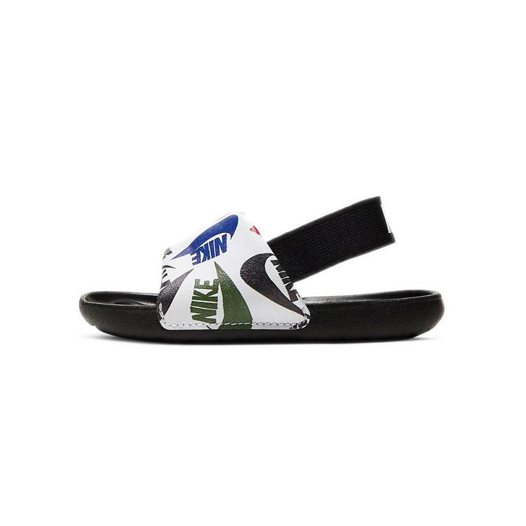 

New Nike Kawa Slide Low Top Toddler Shoes Black White Infant And Toddler CW3360-010 21