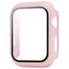 Tempered Glass+Cover For Apple Watch Case Series 9 8 7 6 5 se Screen Protector Film For IWatch 45mm 44mm 40mm 41mm Accessories