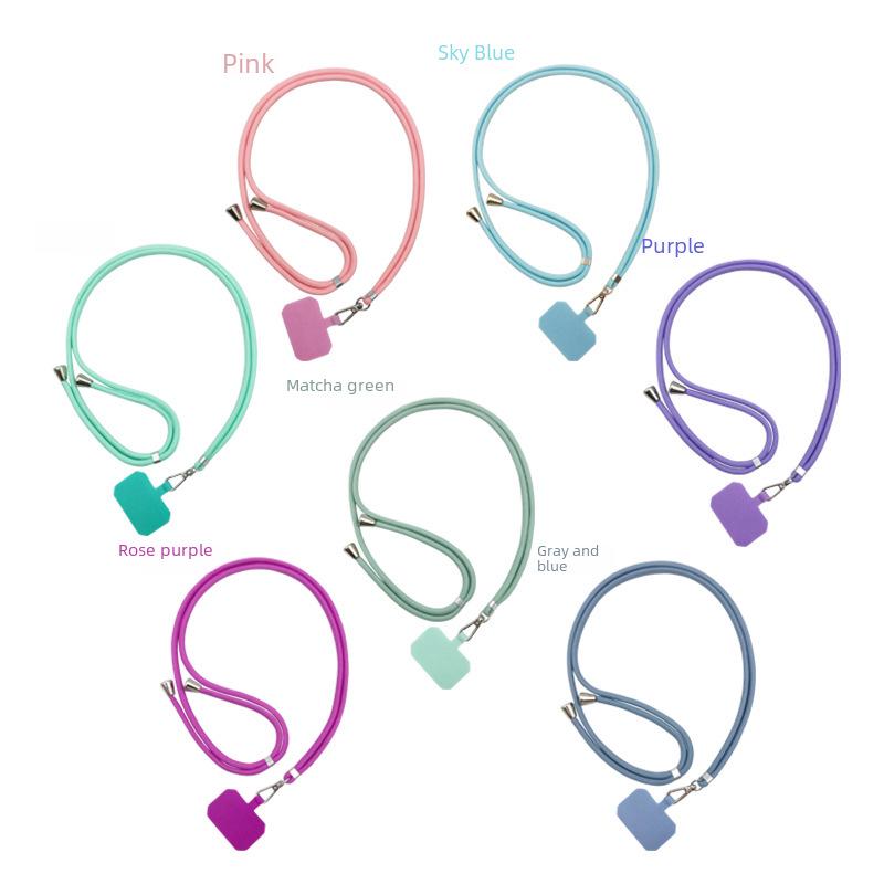 Crossbody Neck Lanyard Mobile Phone Case with Back Clip and Adjustable Gasket - Hot Sale