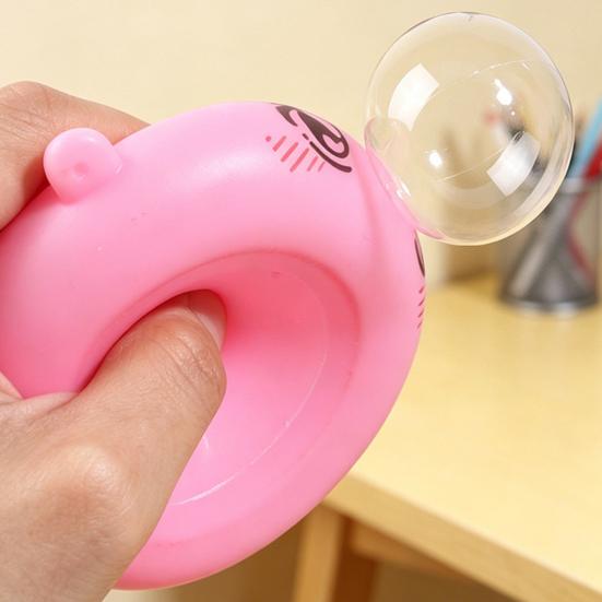 1/3/5Pcs Cartoon Expression Bubble Dumpling Toy Stress Relief Relaxation Steamed Bun Squeeze Toy Focus Aid Spitting Bubble Bun Fidget Toy
