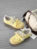 Leather German training shoes women's 2025 spring new flat-bottomed casual board shoes sports shoes versatile soft-soled comfortable little white sh