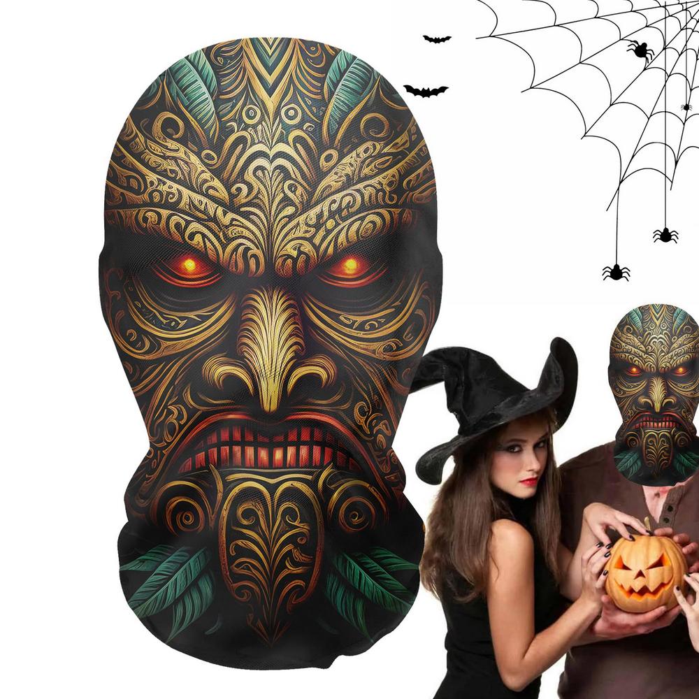 Halloween Horror Masque Scary Masque Realistic Adult Mesh Ghost Masques Evil Ghost Masque Creepy Halloween Adult Mesh Costume