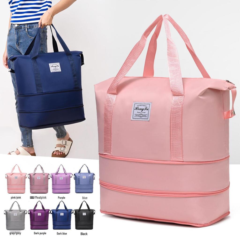 Extra Large Capacity Travel and Fitness Bag - Handheld, Perfect for Short Business Trips or Maternity Needs