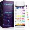EASYTEST 7-Way Pool Test Strips, 150 Strips Water Chemical Testing for Hot tub and Spa, Accurate Test Bromine, Total Alkalinity, pH, Free Chlorine,