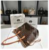 Versatile high-end handbag Classic presbyopia tote bag Simple and fashionable mommy bag Shopping bag Large capacity women