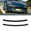 Pro Porsche Cayenne 958 2011-2014 Vložka mřížky středního chladiče předního nárazníku Lišta Černá 95850597300 95850597400