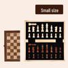 Premium Rosewood Magnetic Foldable Chess Set - High-Quality International Toy