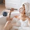 IPX7 Waterproof Bathroom   Speaker Dustproof Shockproof LED Time Display Built-in FM Radio   Speaker