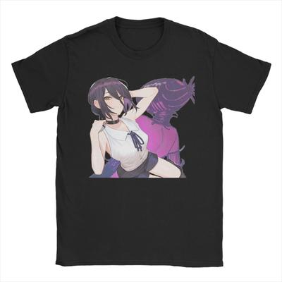 Chainsaw Man Reze T Shirt  Novelty T Shirts Short Sleeve Y2K Funny Tshirt Summer 100 Cotton Crew Neck Plus Size Top Tees