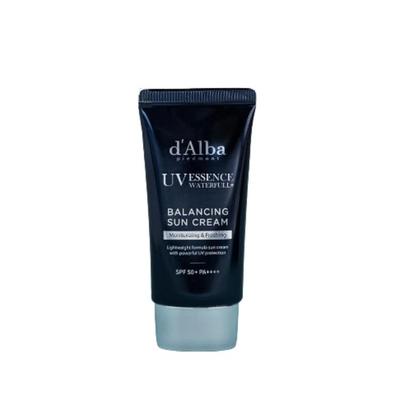Vegan Men's Balancing Sunscreen SPF50+ PA++++ Oil Control UV Protection Sun Cream 50ml