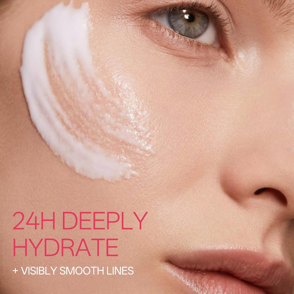 Crema Hidratante con Retinol - 24H Hidrata Profundamente - Reduce las Arrugas - Apto para Todo Tipo de Pieles, 50g