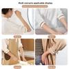 1PCS Metal Cuff Universal Armband Stretch Shirt Jacket Sweater Tightening Retractable Alloy Armband Non-slip Elastic Band