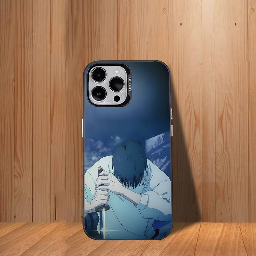 

ChainsawS M-Man Phone Case For iPhone 17,16,15,14,13,12,11,Mini,Pro,SE,MAX White Matte Shockproof Cover iPhoneXR