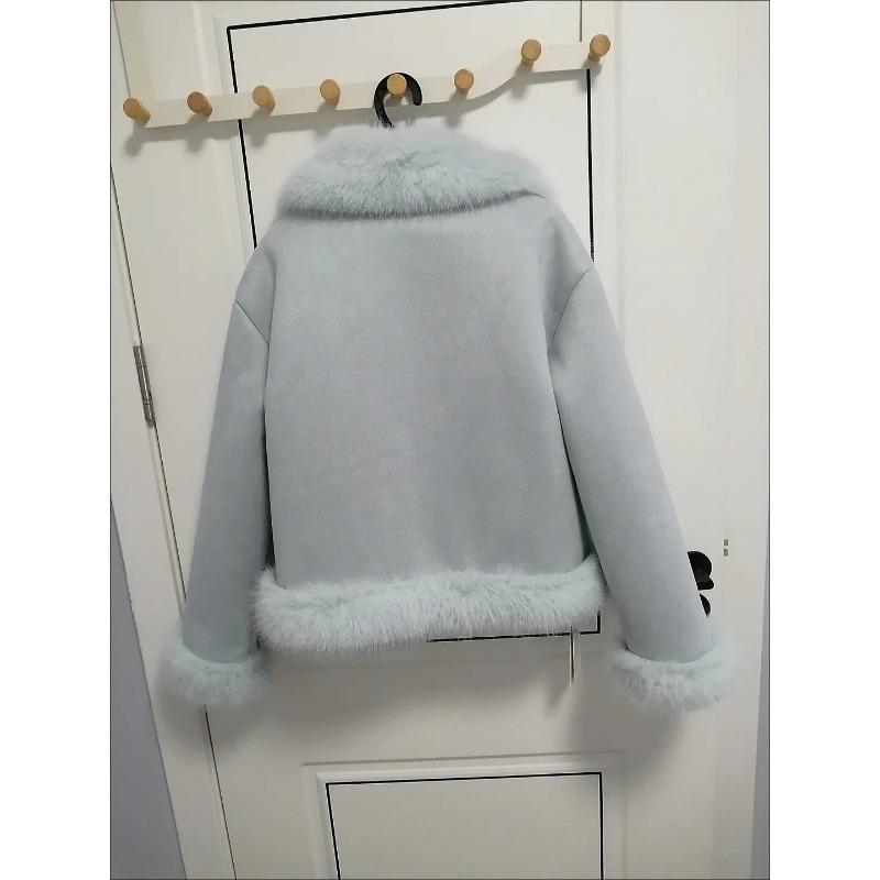 Winter  Comfortable Oversized Coat with Fleece  Warmth and Versatile Outerwear Jacket