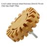 Decal Remover Rubber Wheel Sticker Eraser Handy Installation Household