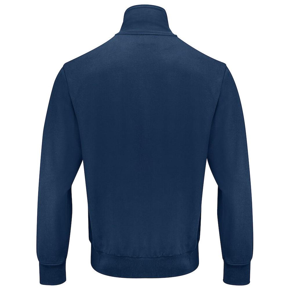 Projob Mens Plain Full Zip Sweatshirt