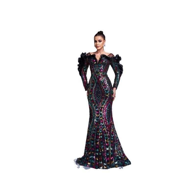 Long Formal Dress, New European and American Style for Tall Women, Birthday Party Mermaid Evening Gown, Bridesmaid Dress