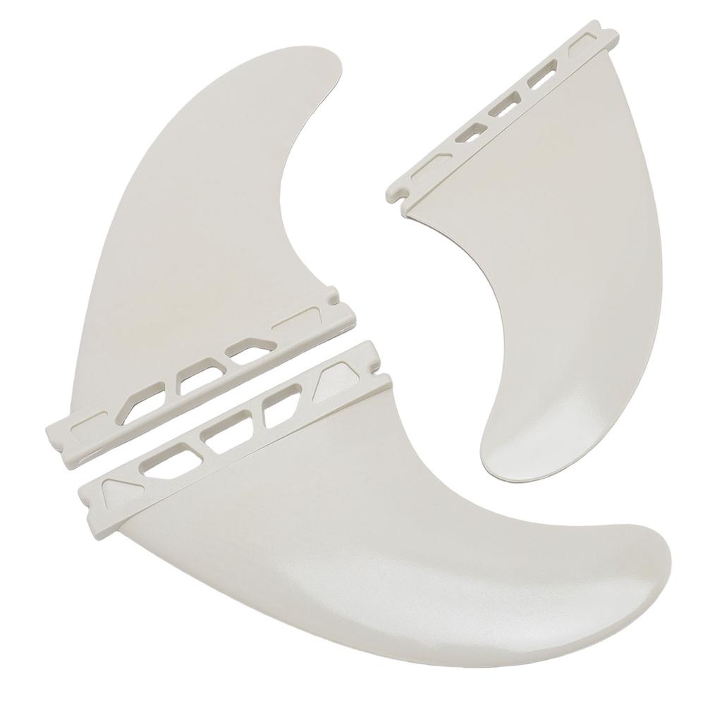 Surfboard Fins Set of 3 Sturdy PVC   for Longboard Shortboard Stand Up Paddle Board