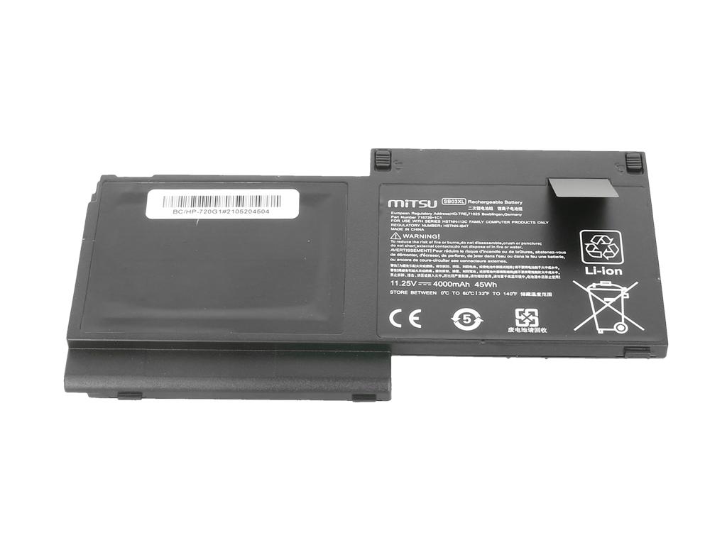 SB03XL Battery for HP EliteBook G1 G2 720 725 820