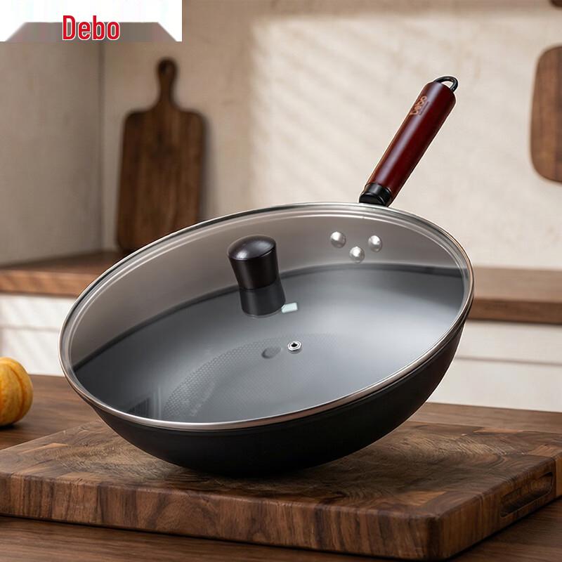 Debo DEP-998 32cm Fine Iron Wok