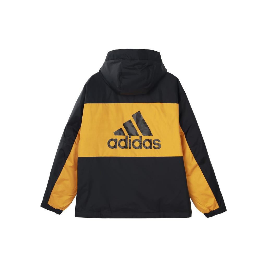 adidas Down Jackets Men's Black Hooded Moderate Other GF0076