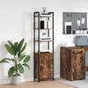 Bookshelf Smoked Oak 40 x 24 x 161 cm Particleboard