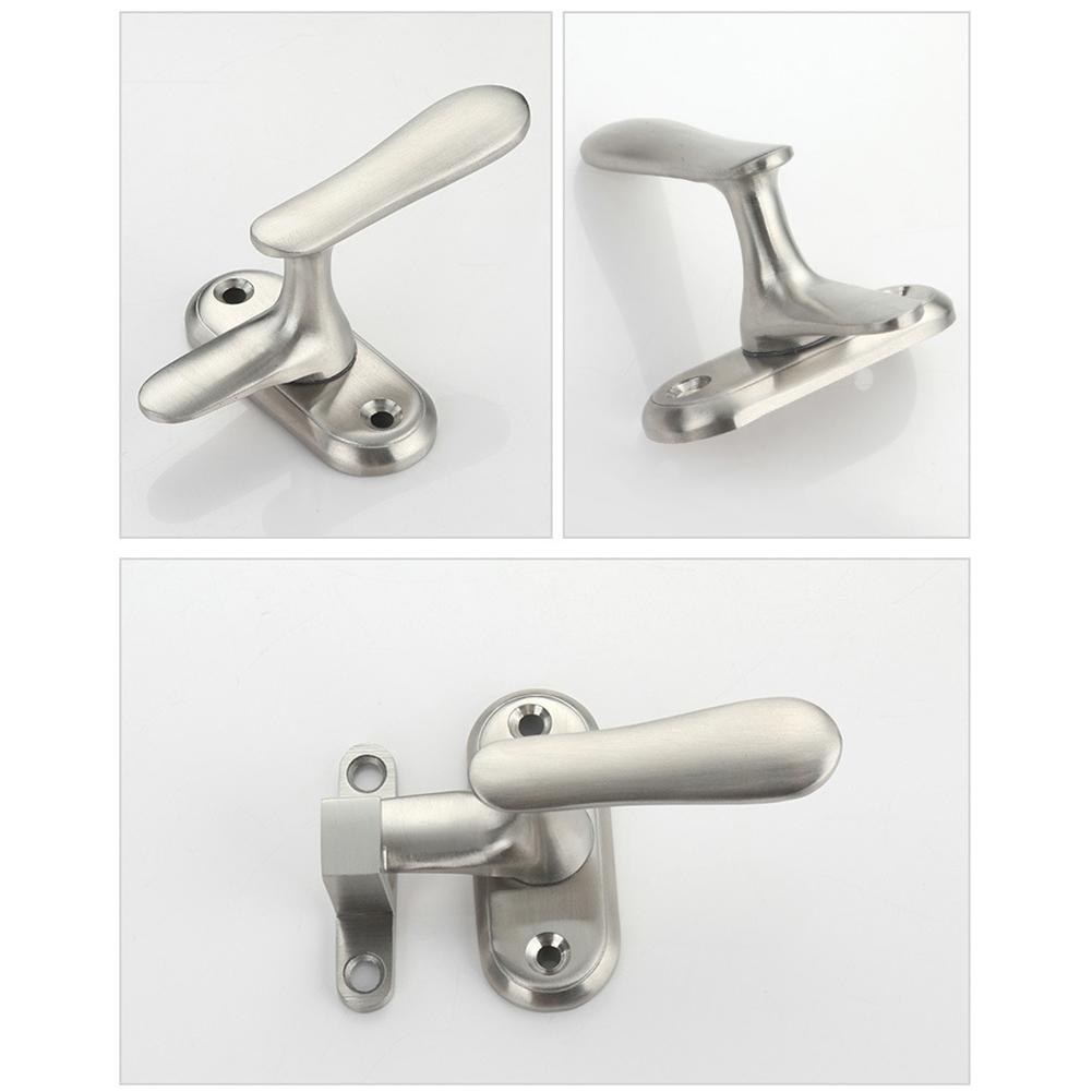 Door Lock Stainless Steel Door Bolts Wood Casement Latch Bathroom Door Lock Latch Anti-theft Window Door Latches Buckle Hardware