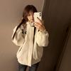 Down padded clothes women's short winter American retro men's and women's padded clothes padded jackets thickened small jackets