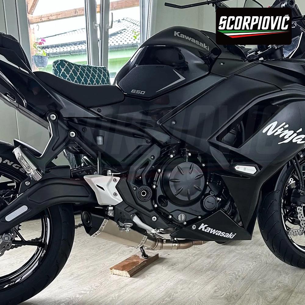 Mittelrohr für Z650, ER6N, Ninja 650 & ER6F - Beschädigungsfreie Montage