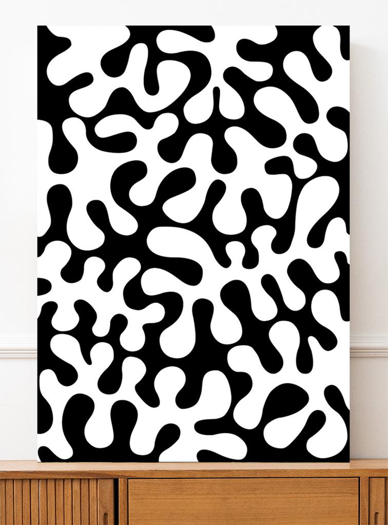 Matisse Poster Black and White