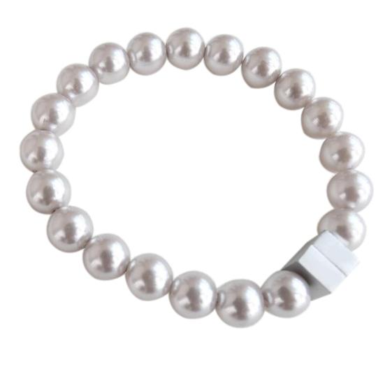 

Стильный ABS искусственный жемчуг магнитная пряжка занавес подхват кольцо веревка домашний декор