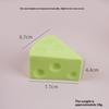 Hot Sale Cheese  Toy Simulation Cheese Squeeze Toy Soft Cute Decompressing Pinching Cheese Sticky Slow Rebound For Adults Toy