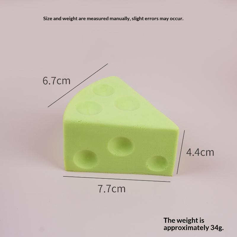 Hot Sale Cheese Toy Simulation Cheese Squeeze Toy Soft Cute Decompressing Pinching Cheese Sticky Slow Rebound For Adults Toy